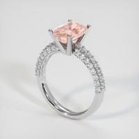 3.92 Ct. Sapphire Ring, Platinum 950 2