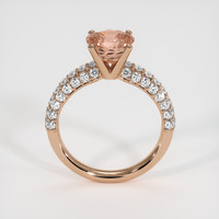 2.36 Ct. Padparadscha Sapphire Ring, 14K Rose Gold 3