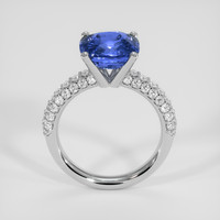 5.01 Ct. Blue Sapphire Ring, 14K White Gold 3