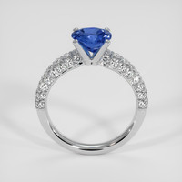 1.69 Ct. Blue Sapphire Ring, 14K White Gold 3