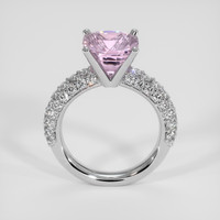 5.19 Ct. Pink Sapphire Ring, 14K White Gold 3