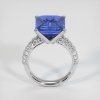 8.14 Ct. Sapphire Ring, 18K White Gold 3
