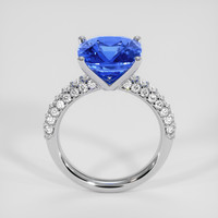 5.07 Ct. Blue Sapphire Ring, 18K White Gold 3