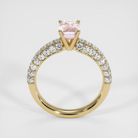 2.15 Ct. Pink Sapphire Ring, 10K Yellow Gold 3