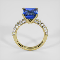 5.06 Ct. Blue Sapphire Ring, 14K Yellow Gold 3