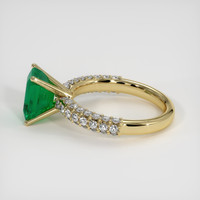 2.25 Ct. Emerald Ring, 18K Yellow Gold 4