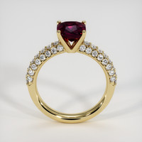 2.02 Ct. Ruby Ring, 18K Yellow Gold 3
