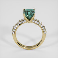 3.57 Ct. Bi Color Sapphire Ring, 18K Yellow Gold 3