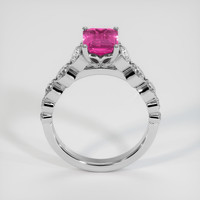 2.04 Ct. Pink Sapphire Ring, Platinum 950 3