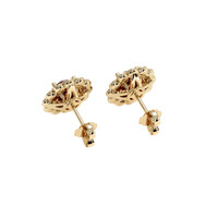 2.08 Ct.Tw. Ruby Earrings, 18K Yellow Gold 4