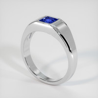 1.33 Ct. Sapphire Ring, Platinum 950 2