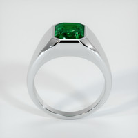 2.57 Ct. Emerald Ring, Platinum 950 3