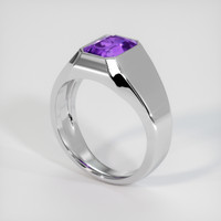 1.46 Ct. Gemstone Ring, Platinum 950 2