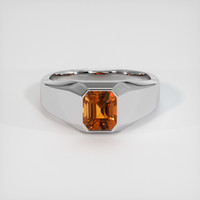 1.45 Ct. Gemstone Ring, Platinum 950 1