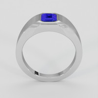 1.03 Ct. Blue Sapphire Ring, Platinum 950 3