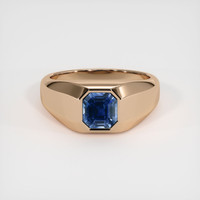 2.83 Ct. Sapphire Ring, 14K Rose Gold 1