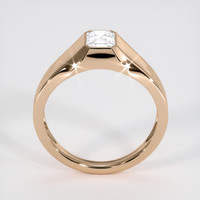 1.42 Ct. White Sapphire Ring, 14K Rose Gold 3