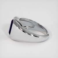 2.60 Ct. Color Change Sapphire Ring, 10K White Gold 4