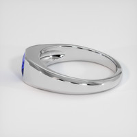 1.15 Ct. Sapphire Ring, 14K White Gold 4
