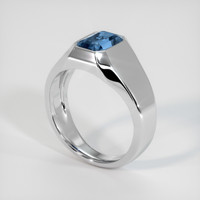 1.69 Ct. Gemstone Ring, 14K White Gold 2