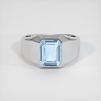 1.88 Ct. Gemstone Ring, 14K White Gold 1