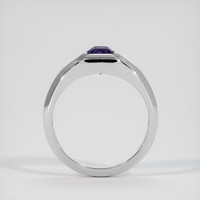 2.60 Ct. Sapphire Ring, 14K White Gold 3