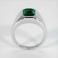 2.77 Ct. Emerald Ring, 18K White Gold 3
