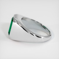 2.77 Ct. Emerald Ring, 18K White Gold 4