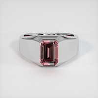 2.04 Ct. Gemstone Ring, 18K White Gold 1