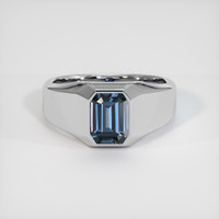 1.69 Ct. Gemstone Ring, 18K White Gold 1