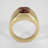 3.30 Ct. Brown Tourmaline Ring, 14K Yellow Gold 3