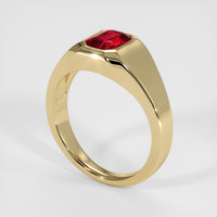 1.61 Ct. Ruby Ring, 14K Yellow Gold 2