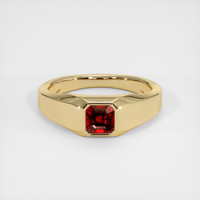 0.92 Ct. Ruby   Ring, 14K Yellow Gold 1