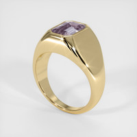 2.01 Ct. Pink Sapphire Ring, 14K Yellow Gold 2