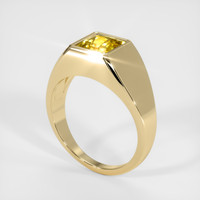 5.03 Ct. Yellow Sapphire Ring, 14K Yellow Gold 2