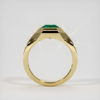 1.83 Ct. Emerald Ring, 18K Yellow Gold 3