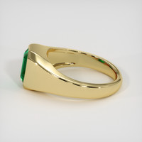 1.91 Ct. Emerald Ring, 18K Yellow Gold 4