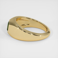 0.67 Ct. Sapphire Ring, 18K Yellow Gold 4