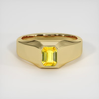 2.08 Ct. Yellow Sapphire Ring, 18K Yellow Gold 1