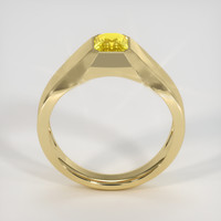 2.08 Ct. Yellow Sapphire Ring, 18K Yellow Gold 3