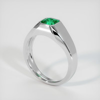 0.99 Ct. Emerald Ring, Platinum 950 2