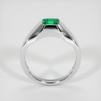 0.99 Ct. Emerald Ring, Platinum 950 3