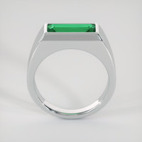 2.66 Ct. Emerald Ring, Platinum 950 3