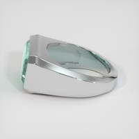 6.89 Ct. Emerald Ring, Platinum 950 4