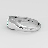2.56 Ct. Emerald Ring, Platinum 950 4