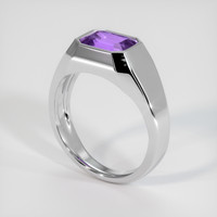 1.46 Ct. Gemstone Ring, Platinum 950 2