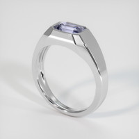 1.06 Ct. Gemstone Ring, Platinum 950 2