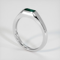 0.79 Ct. Sapphire Ring, Platinum 950 2
