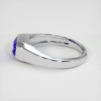 2.32 Ct. Blue Sapphire Ring, Platinum 950 4
