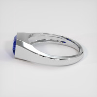 3.10 Ct. Blue Sapphire Ring, Platinum 950 4